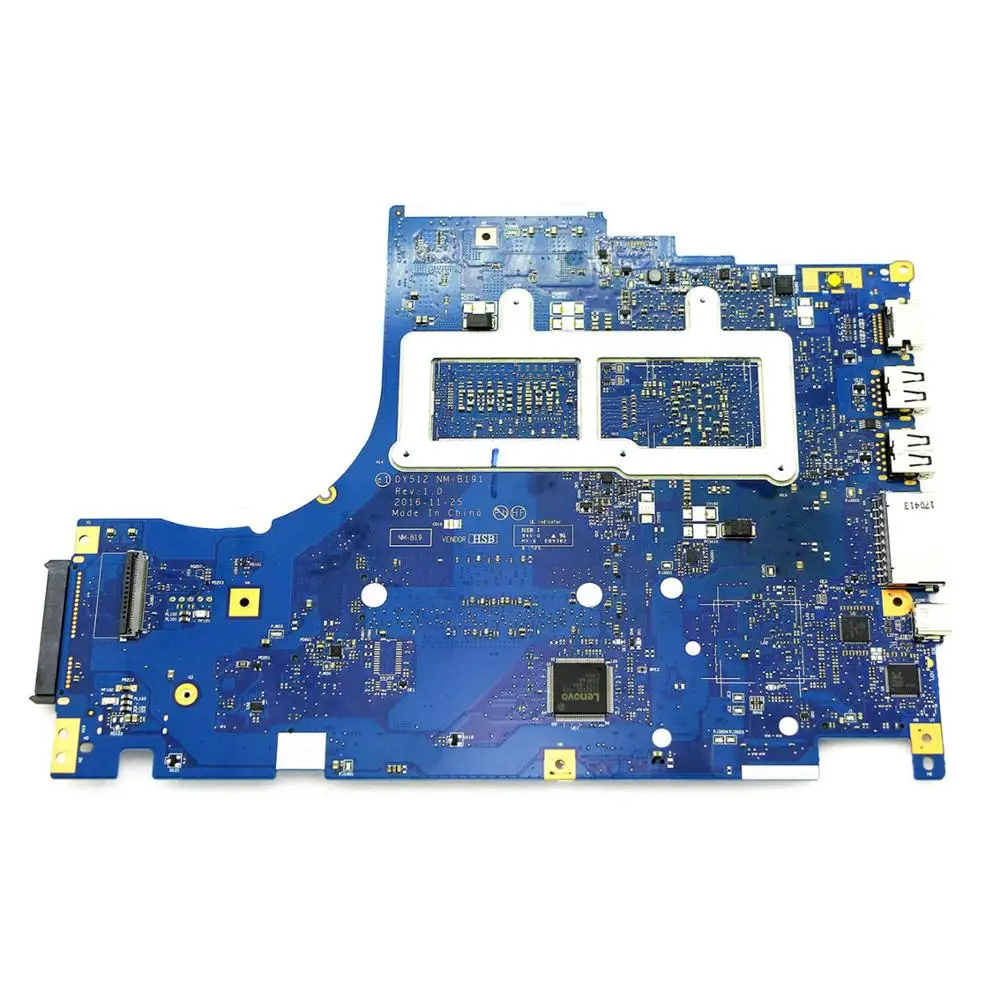5B20N00280/DY512 NM-B191 Подлинная Рабочая материнская плата с i7-7700HQ 2,8 GHz cpu и GTX 1050Ti 4G GPU для lenovo Legion Y520-15IKBN