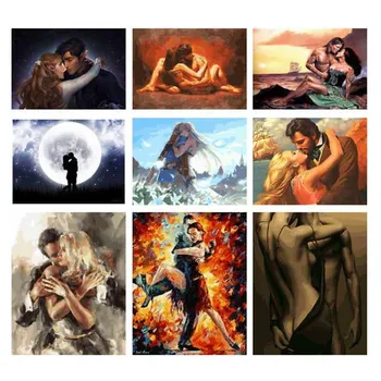 

painting by numbers art paint by number The Untamed character Home hallway hand-painted gift decorative painting