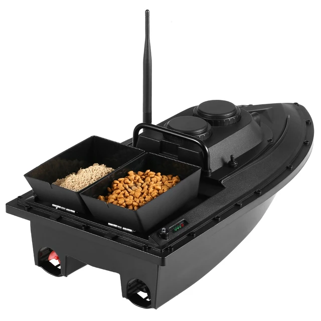 Smart Fishing Bait Boat Wireless Double Motors 400-500m Remote