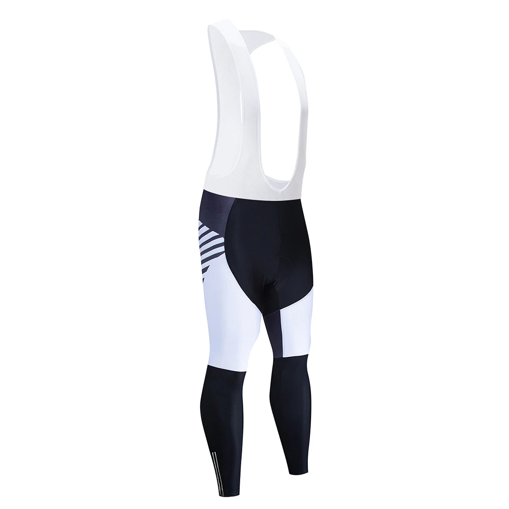 Bib trousers Pro Cycling Trousers With 19D gel Pad Riding Bike Pants spring Cycling Pants Mountian Bicycle Trousers Ciclismo Pantalones - Цвет: Bib trousers