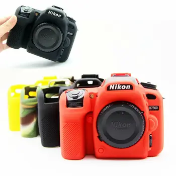 

Soft Silicone Protector Armor Skin DSLR Camera Case Bag Body Cover For Nikon D7500 Camera Bag