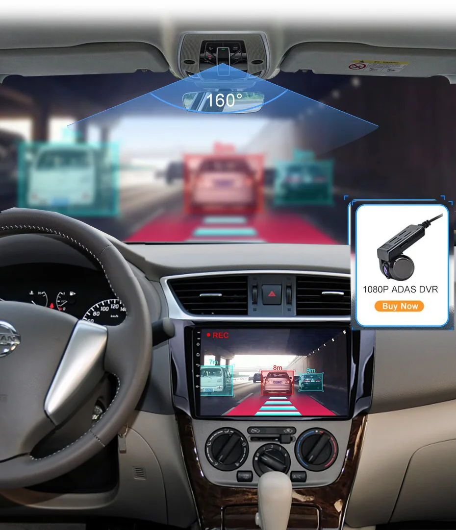 Flash Deal Android 8.0 radio Bluetooth GPS Navigation system For 2012-2016 NISSAN SYLPHY SWC AUX WIFI car multimedia player 3