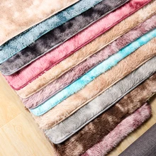 1 шт. многоразмерный галстук из полиэфира окрашивание градиентного цвета мягкий плюшевый коврик мягкие мохнатые коврики ковер для украшения дома гостиная домашний текстиль