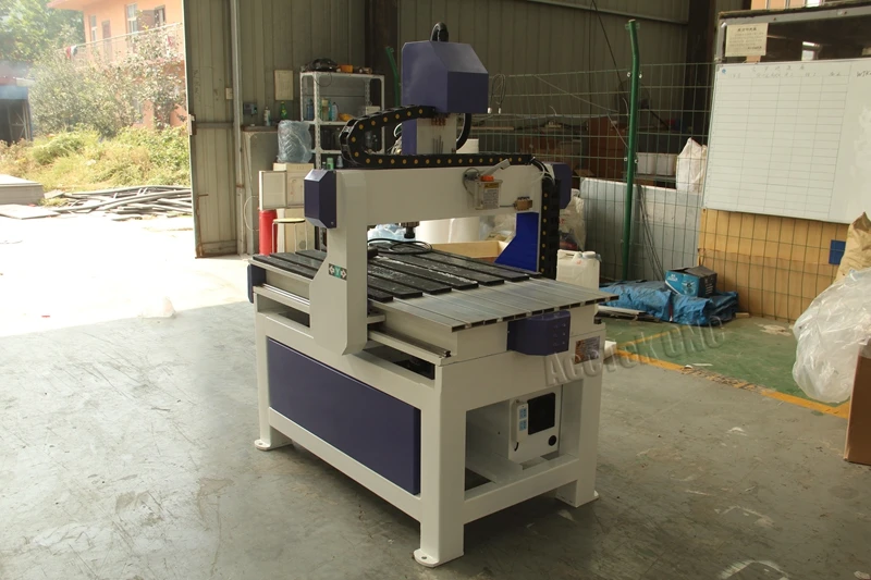 Чугунный корпус high precision фрезерный станок с ЧПУ реклама cnc маршрутизатор 6090 из Китая