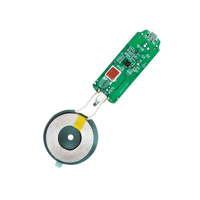 

Mobile Phone Modified Wireless Charging Transmitter Module 5W 7.5W 10W Fast Charge PCBA Circuit Board Coil