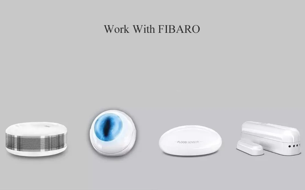 7 дюймов сенсорный экран Управление панель мастер сцены работать с FIBARO домашний центр