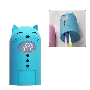 

Cute Quick-Drying Intelligent Induction Household Toothbrush Anti-Bacterial Punching Without UV Disinfection Toothbrush Holder