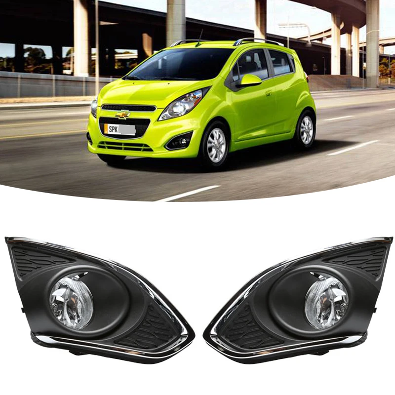 Переднего бампера дальнего света тумана светильник в сборе для Chevrolet Chevy Spark 2013 2014