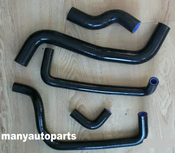 

For Toyota Corolla Levin AE101G/AE111 4A-GE 95-00 Silicone Radiator/Coolant Hose black
