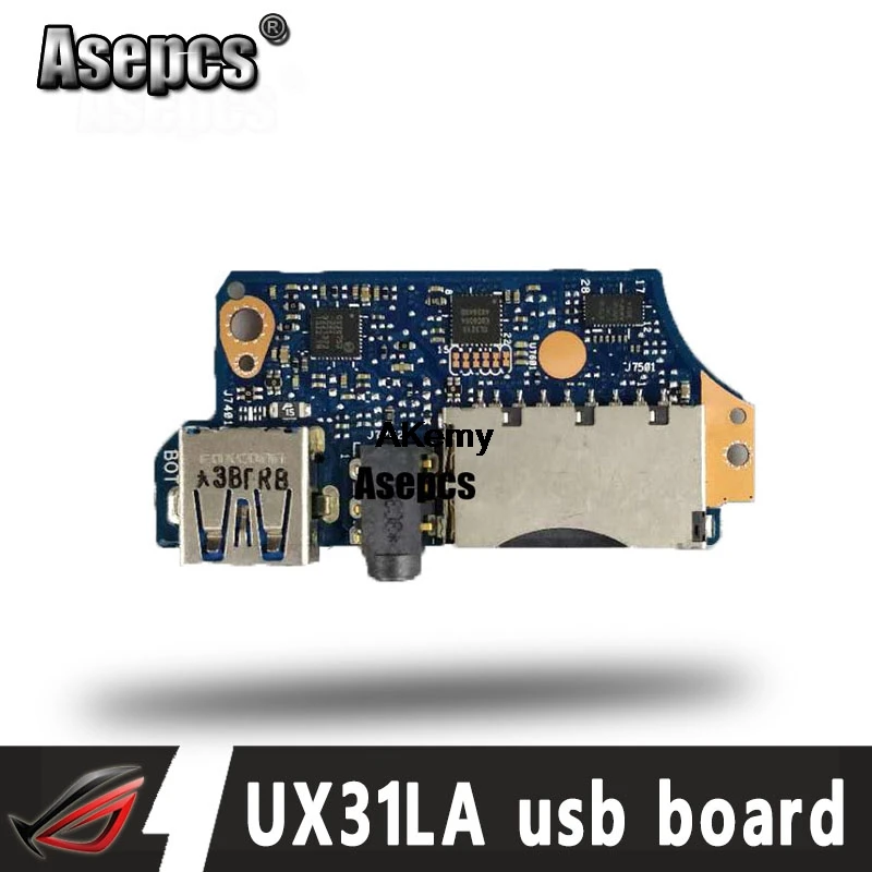 

FOR ASUS UX31L UX31LA UX31 UX31E UX21 UX21E UX21A UX31E_FPC USB Audio Card Reader Board board