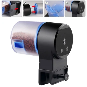 

Fish Automatic Feeder Can Set the Feeding Time Fish Food Dispenser for Fish Tank