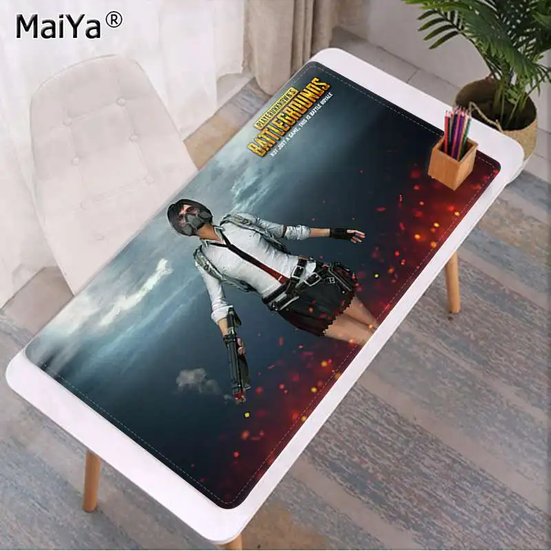 Lock Edge 40X90cm Maiya, новинка года, playerunknown's wanderer, противогаз, настраиваемый игровой коврик для мыши для ноутбука, резиновый компьютерный игровой коврик для мыши - Цвет: Lock Edge 40X90cm