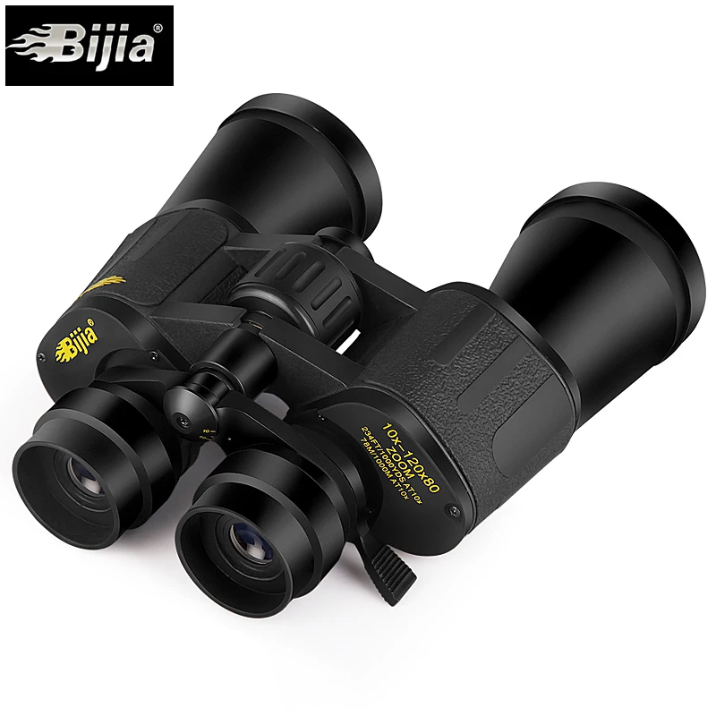 BIJIA 10-120X80 professional zoom optical hunting binoculars wide angle camping telescope Military night vision travel tools BIJIA 10-120X80 professional zoom optical hunting binoculars wide angle camping telescope Military night vision travel tools