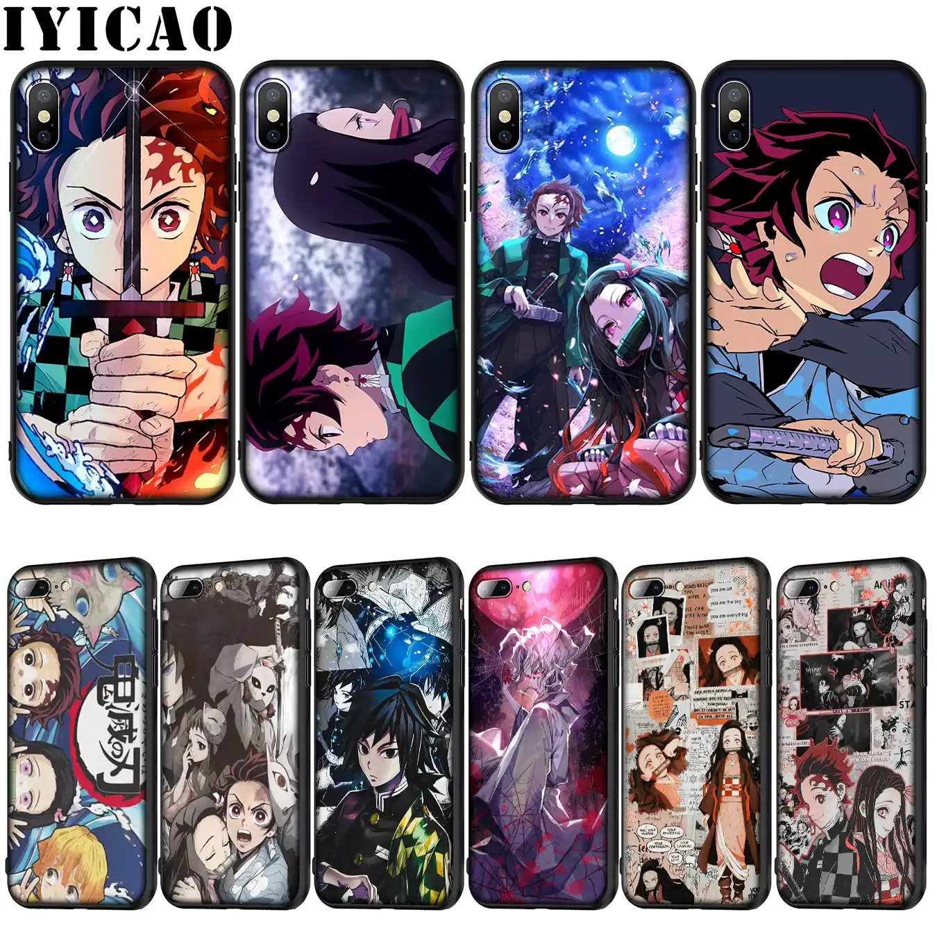 Cool Demon Slayer Anime Soft Silicone Cover Case For Iphone 12 Mini Xr X Xs 11 Pro Max 10 6 6s 7 8 Plus 5s Se Phone Case Phone Case Covers Aliexpress