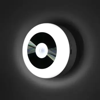 

Smart Home Motion Sensor Night Light LED Wireless PIR Infrared Night Light Sensing Wall Lamp Closet Cabinet Stair Automatic Lamp