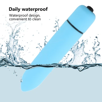 10 Speed Bullet Vibrator Anal Sex Toys Dildo Vibrators AV Stick G-spot Clitoris Stimulator Mini Toys for Women Juguetes Sexul3s 3