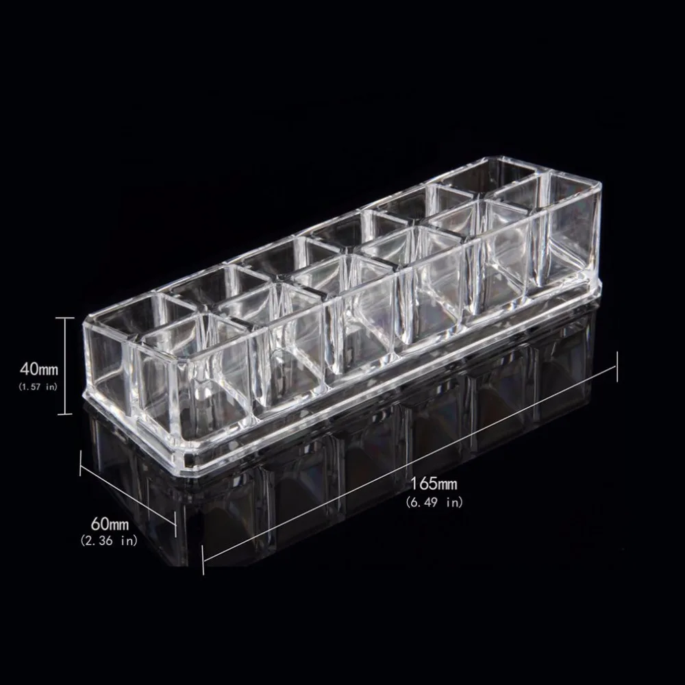 12 Trapezoid Clear Acrylic Makeup Display Lipstick Stand Case Make up Cosmetics Lip stick Organizer Holder Makeup Tool Kit 12 Trapezoid Clear Acrylic Makeup Display Lipstick Stand Case Make up Cosmetics Lip stick Organizer Holder Makeup Tool Kit