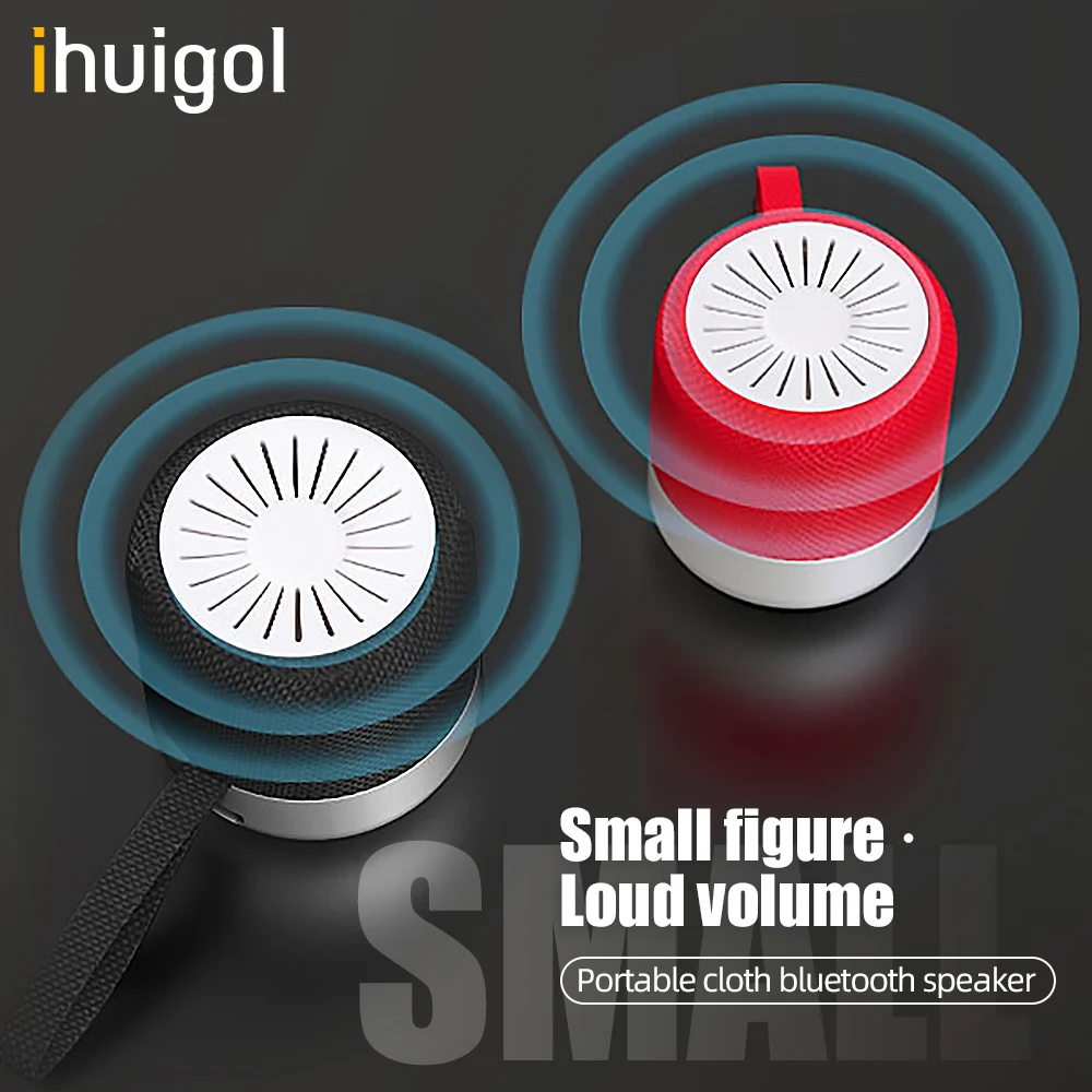 Ihuigol Мини Bluetooth динамик Портативный TWS беспроводной для Xiaomi Huawei HiFi Саундбар