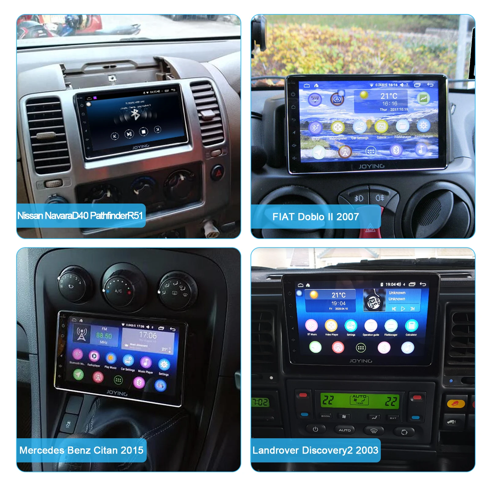 US $289.50 7radio 1 Din Android Autoradio Car Stereo Audio Head Unit Auto