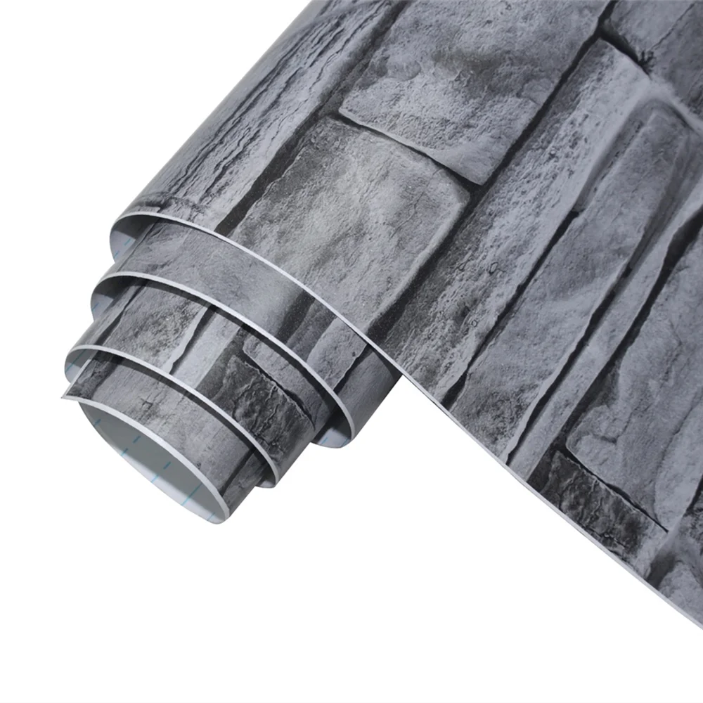 Самоклеящиеся обои с изображением кирпичной кладки съемные водонепроницаемые