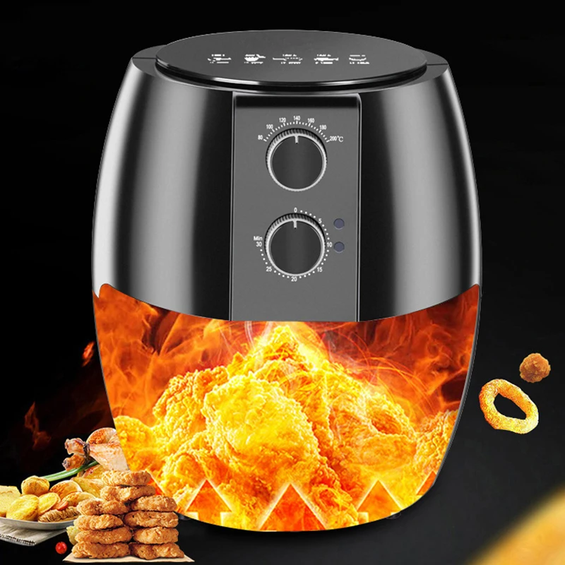 220V Multifunction Air Fryer Oil free Health Fryer Cooker Smart Touch LCD