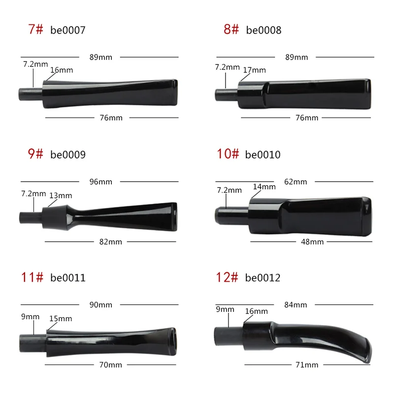 Bocchino Fuma Toscano Floppy In Radica E Metacrilato Filtro 9mm - Foto 2