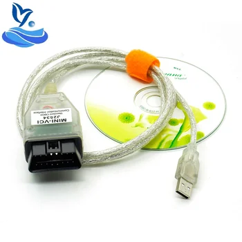 

Hot Sale Single Cable Mini-VCI J2534 TIS Techstream Diagnostic Cable MINI VCI With FT232RL Chip