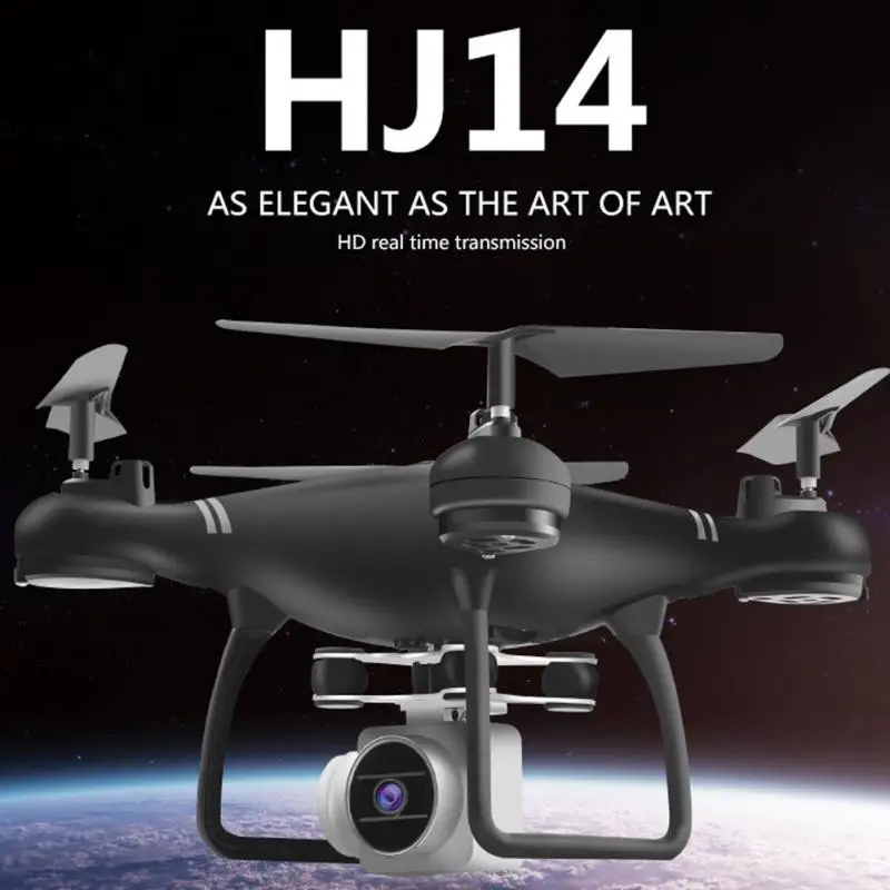 Новинка HJ14W камера дроны Wifi FPV HD камера 1080P RC Дрон складной Квадрокоптер вертолет с двойной дополнительной батареей