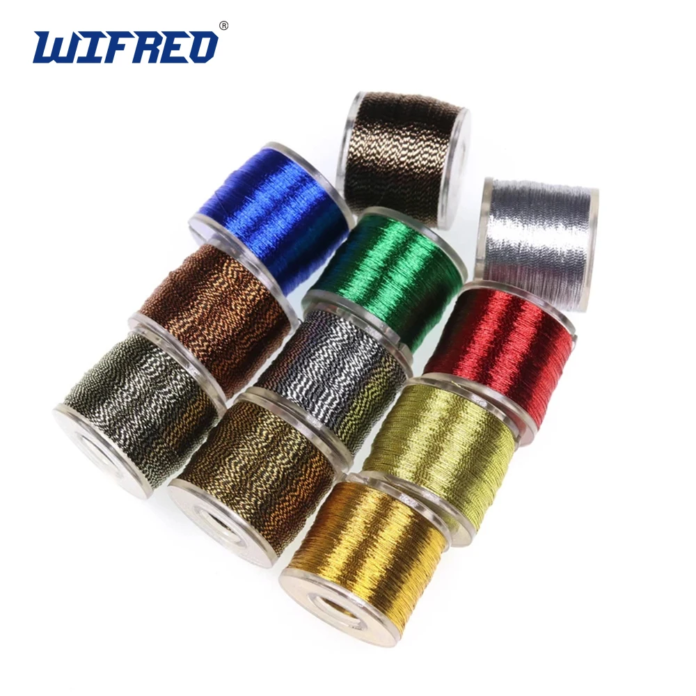 Wifreo 100 Yards/spool Metallic Guide Rod Building Fishing  Wrapping Line Thread 