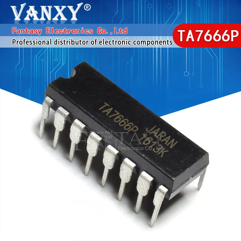 5 шт. TA7666 DIP TA7666P 16|Интегральные схемы| |