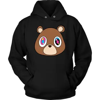 

Kanye West Dropout Bear Men's Black Hoodie