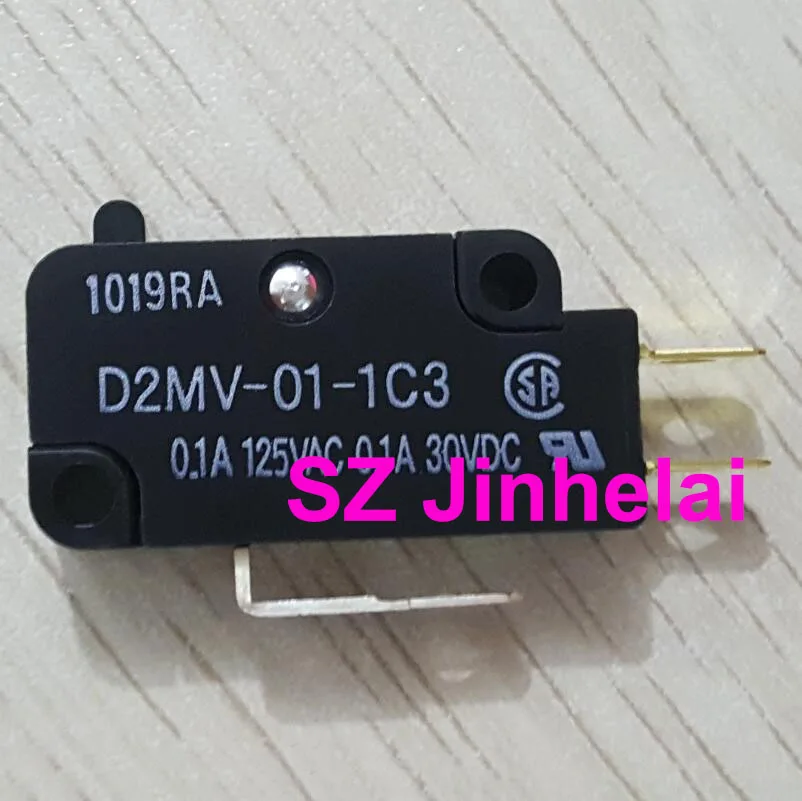OMRON D2MV-01-1C3 подлинный оригинальный основной переключатель 0.1A микро-переключатель