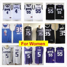 Sacrawomento De'Aaron лиса Грейсон Крис Уэббер Джейсон Уильямс Баскетбол Майки для женщин