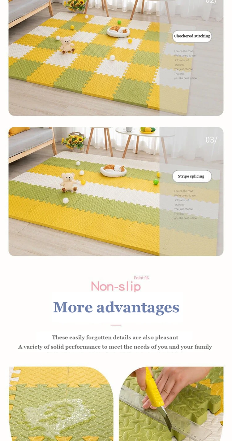 Baby Foam Crawling Mat Children EVA Educational Toys Kids Soft Floor Game Mat Chain Fitness Brick Gym Game Carpet 2.5cm Thicknes Baby Foam Crawling Mat Children EVA Educational Toys Kids Soft Floor Game Mat Chain Fitness Brick Gym Game Carpet 2.5cm Thicknes