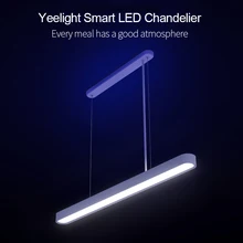 Yeelight – lampe suspendue intelligente, contrôlable par application mobile, luminaire décoratif d'intérieur, rvb, idéal pour une salle à manger