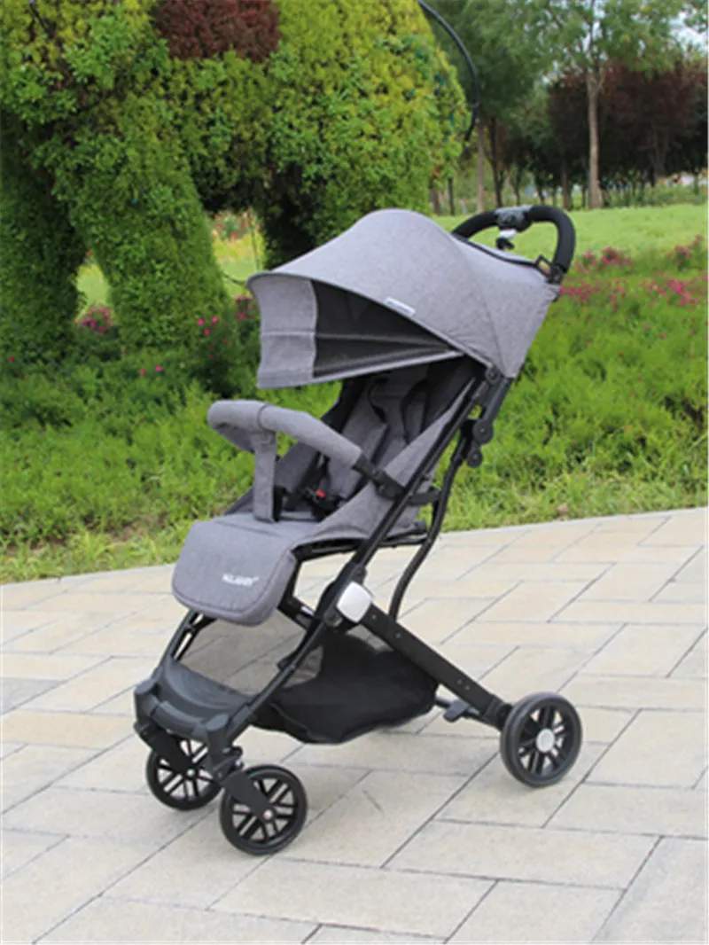  Baby stroller ultra light folding portable simple child high landscape can sit reclining baby child
