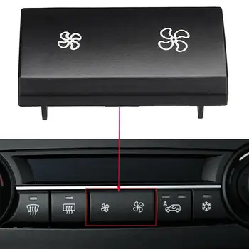 

A/C Heater Control Panel Repair Fan Speed Button Black For BMW X5 E70 X6