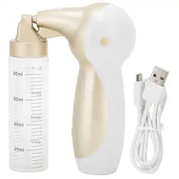 

Ultrasonic Face Cleaning Roller Makeup Airbrush Handheld Rechargeable Face Moisturizing Oxygen Spray Machine Blackhead