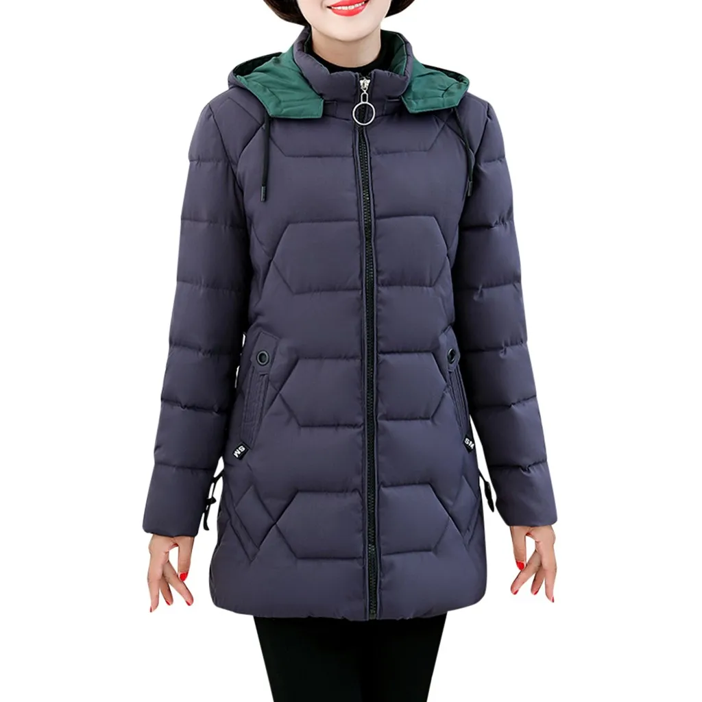 Abrigos mujer invierno, зимнее пальто для женщин, одноцветное, с принтом, с карманами, на пуговицах, вязаное, длинный рукав, длинное пальто, chaqueta mujer