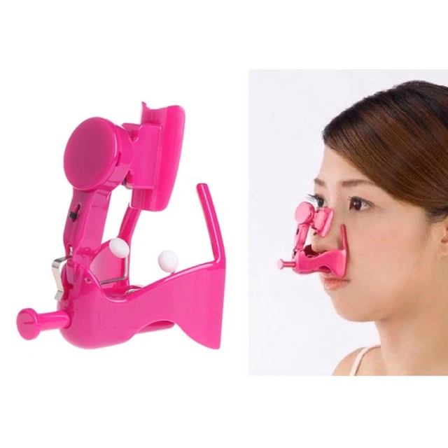 Outil de levage de nez, pince à nez en silicone, lisseur de beauté  correcteur de nez pour nez large
