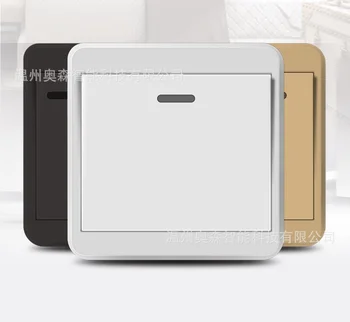 

Rocker button, free stickers, free wiring, wireless remote control switch, 220v, intelligent dual control, OEM