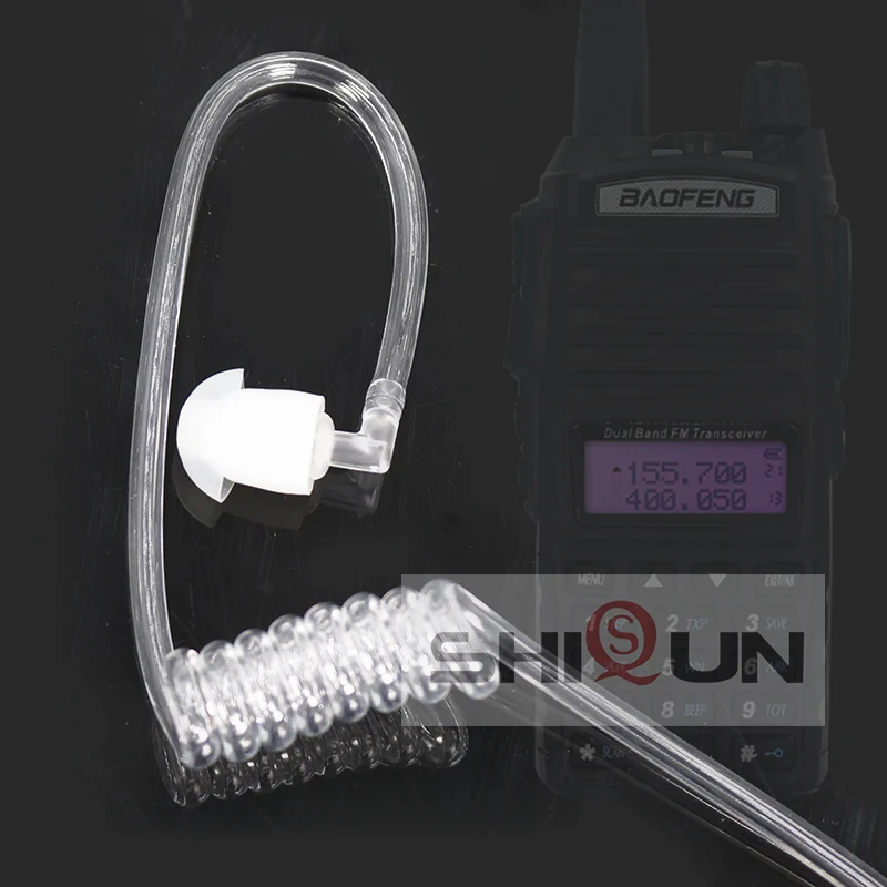 Earpiece Original baofeng uv 82 Radio Headset Dual PTT Earphones with Microphone for UV-8R UV-8D UV-89 Walkie Talkie Accessories 6