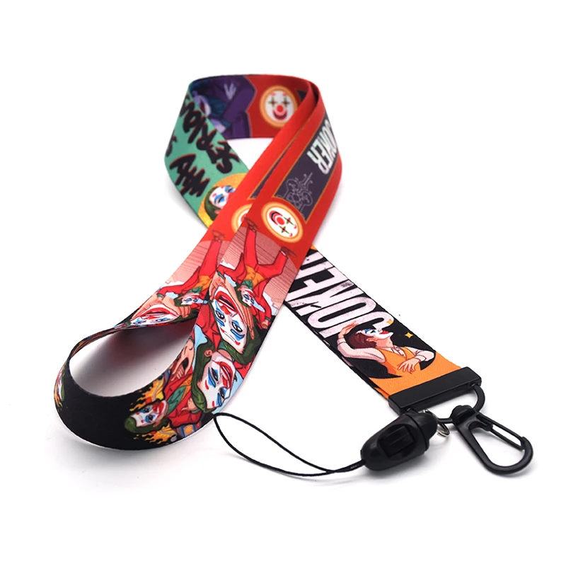 

Joker 2019 Lanyards Creative Mobile Phone Hang Rope for Key Strap USB Badge Holder DIY Customized Neck Strap Lanyards D160