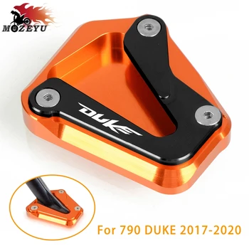 

Motorcycle CNC Side Kickstand Stand Extension Plate For KTM Duke 790 Duke790 2017 2018 2019 2020 Enlarge Side Stand Support Pad