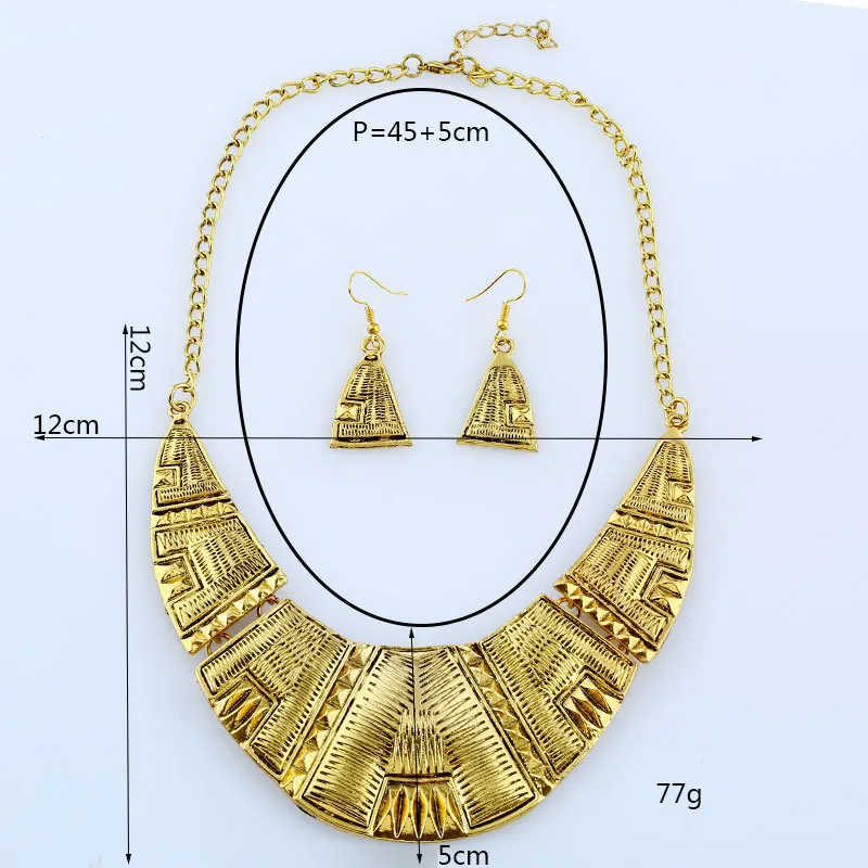 LZHLQ винтажное геометрическое полое металлическое ожерелье, этническое резное женское ожерелье, массивное модное Брендовое ювелирное изделие на цепочке, аксессуары