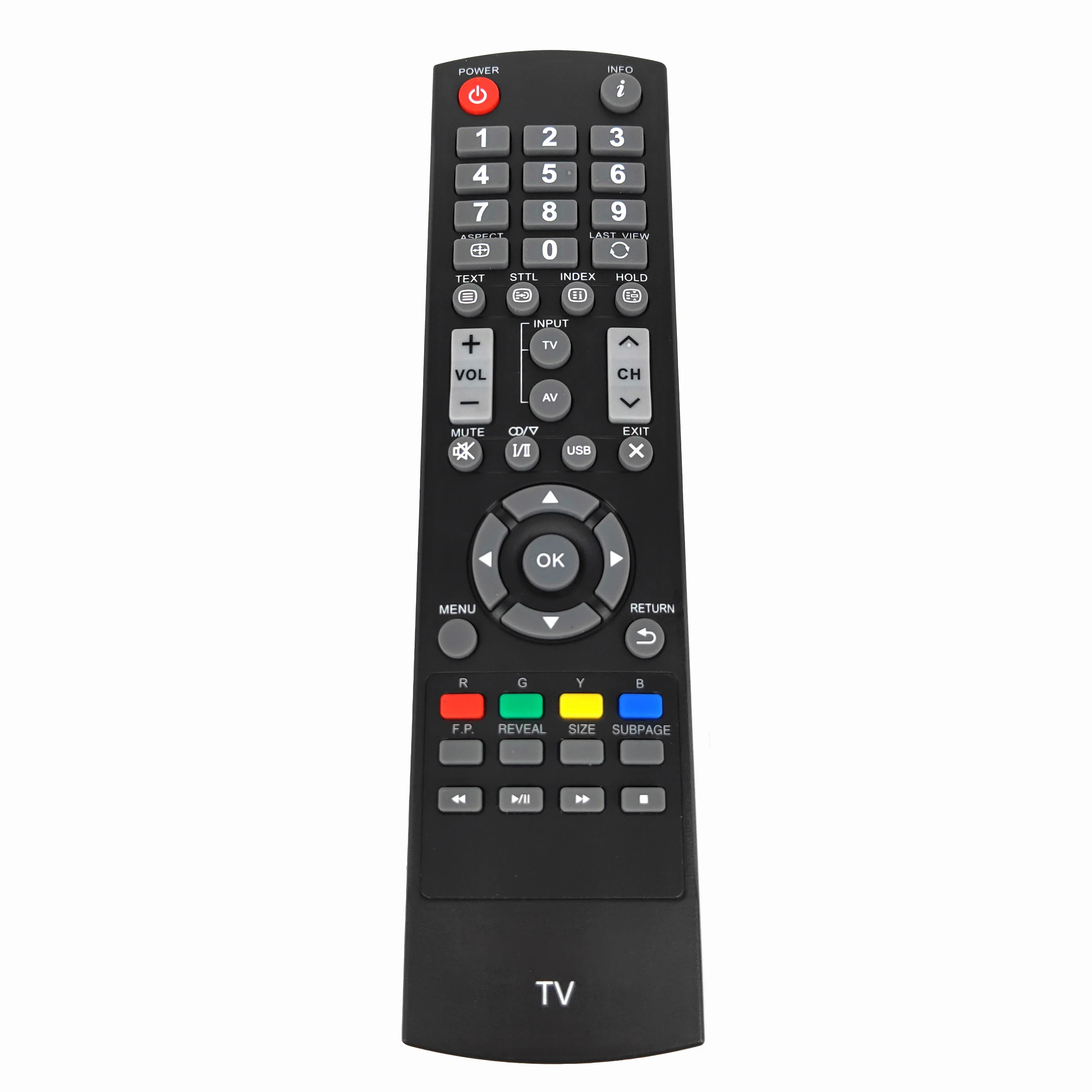Используется оригинальный пульт дистанционного управления для panasonic TV|Пульты ДУ|