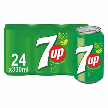 

BRT00109 7-Up citron et citron vert gazéifiée en conserve de boissons gazeuses 330ml (Pk 24) 3388