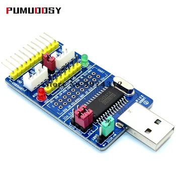 

CH341A USB to SPI I2C IIC UART TTL ISP Serial Adapter Module EPP/MEM Converter For Serial Brush Debugging RS232 RS485