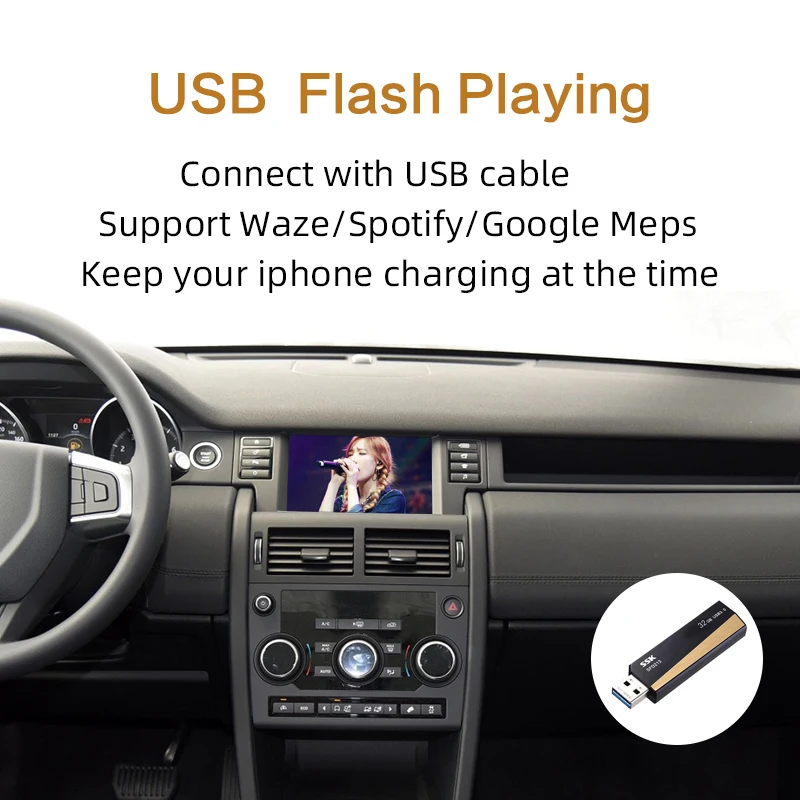 Sinairyu Apple Carplay беспроводное зеркало для Land Rover/Jaguar Discovery Sport F Pace 5 Android Wi Fi