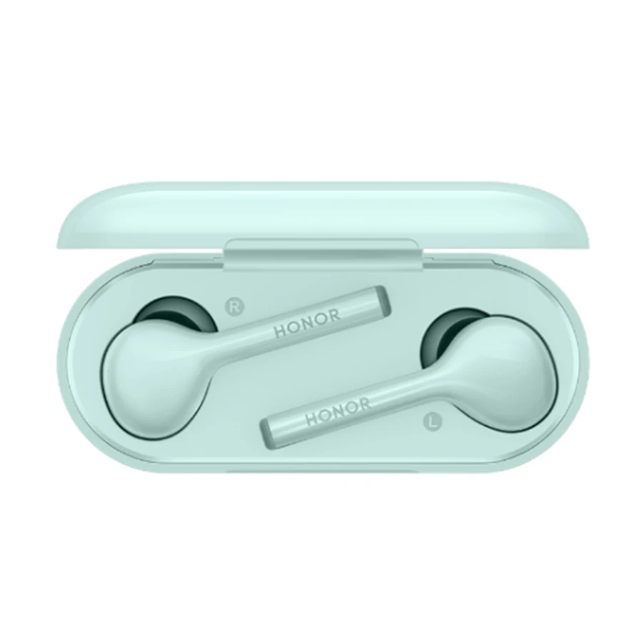 Honor Flypods Lite Беспроводные Наушники Hi-Fi водонепроницаемые IP54 Tap управление беспроводной зарядкой Bluetooth 4,2 - Цвет: lite Blue
